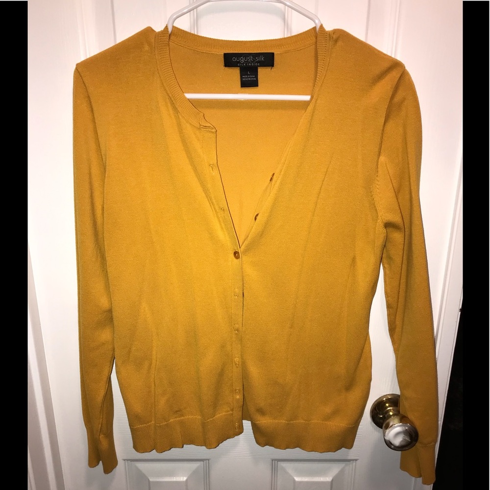 Mustard Cardigan